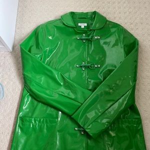 Fabulous classic Kate Spade rain jacket, green size 4